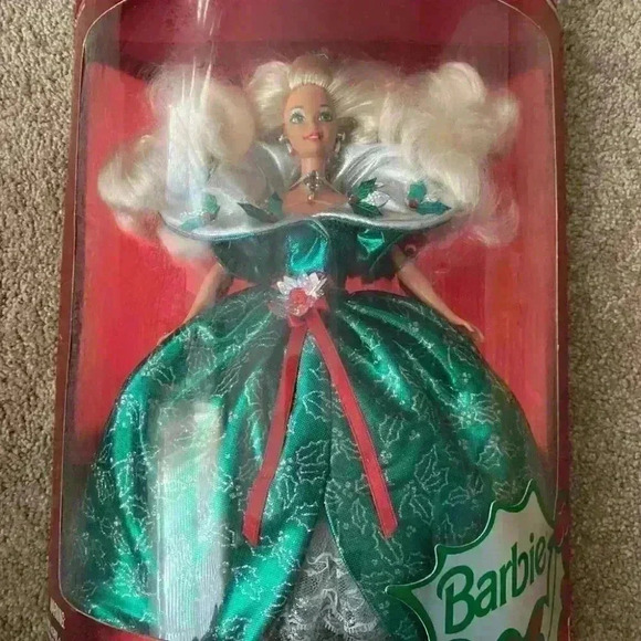 1995 Happy Holidays Barbie Doll Special Edition New in Box - Picture 1 of 8